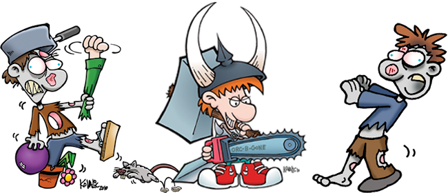 Zombie Munchkin Banner
