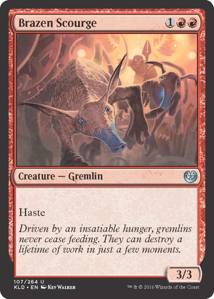 Brazen Scourge Magic the Gathering Kaladesh