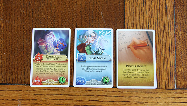 Arcane Academy- Assignment Cards