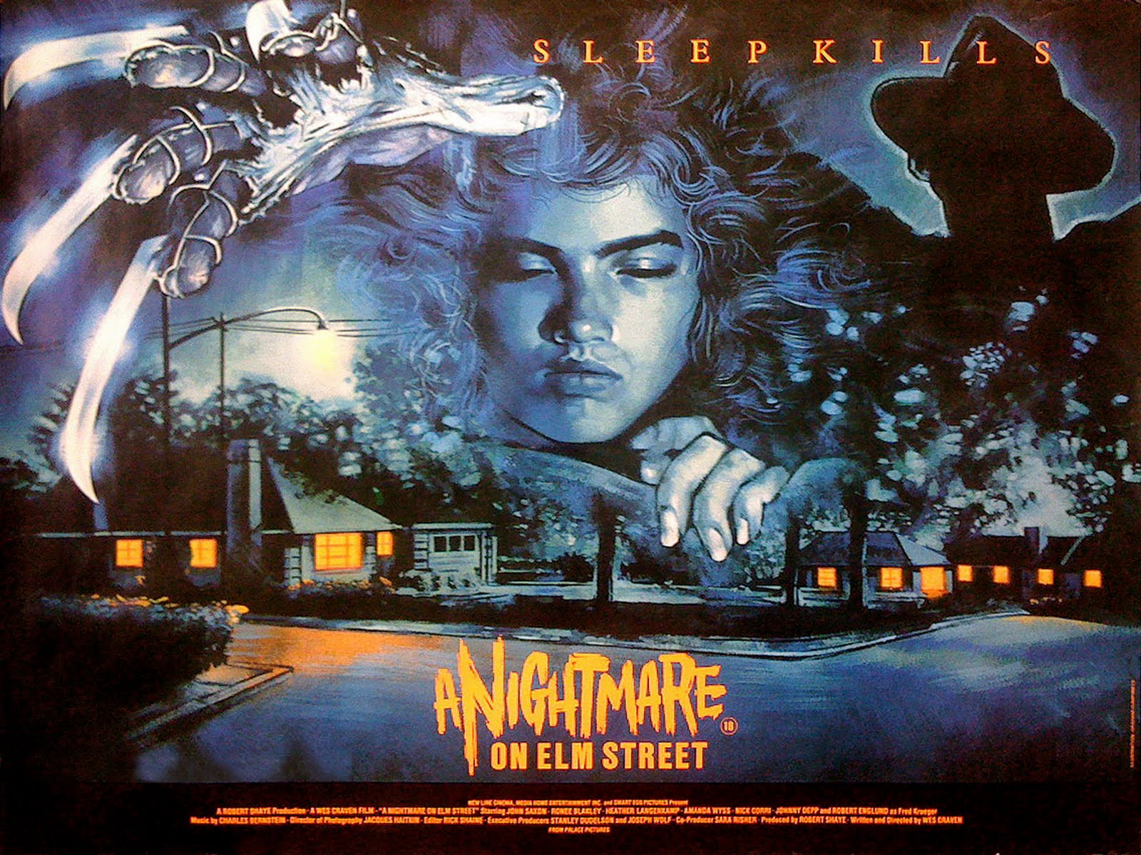 The original foreign release poster for the 1984 classic