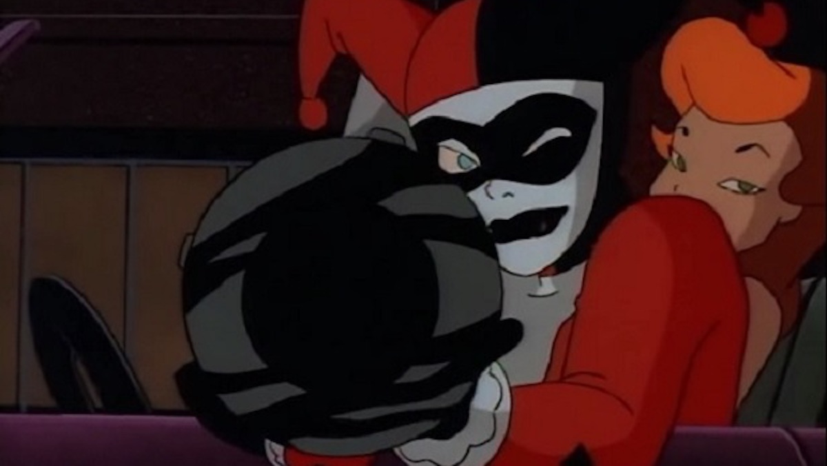 Harley Quinn and Poison Ivy in Batman: The Animated Series