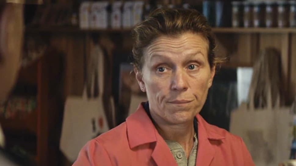 Frances McDormand in Three Billboards Outside Ebbing, Missouri, for which she won an Oscar..