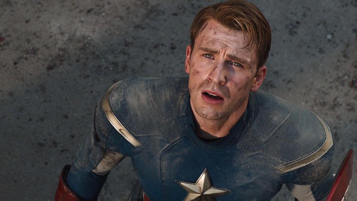 Steve Rogers, as played by Chris Evans.