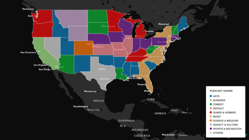 What's the Most Popular Podcast in Your State? Nerdist