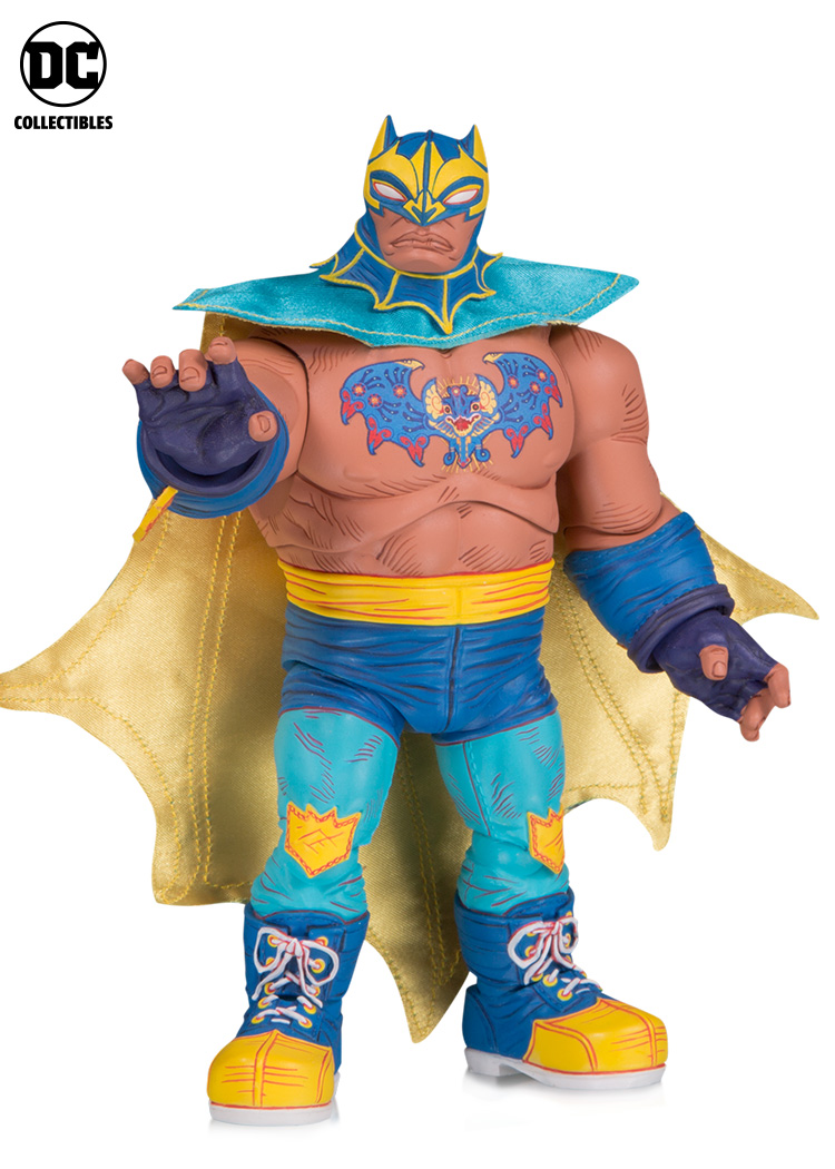 DC Comics Lucha Libre Action Figures Wrestle with Comics - Nerdist