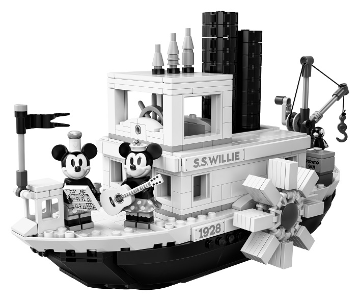 LEGO Ideas Steamboat Willie Set Celebrates 90 Years Of Mickey Mouse_1