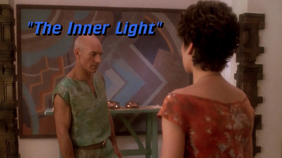 Title card for the season five Next Generation episode, The Inner Light.