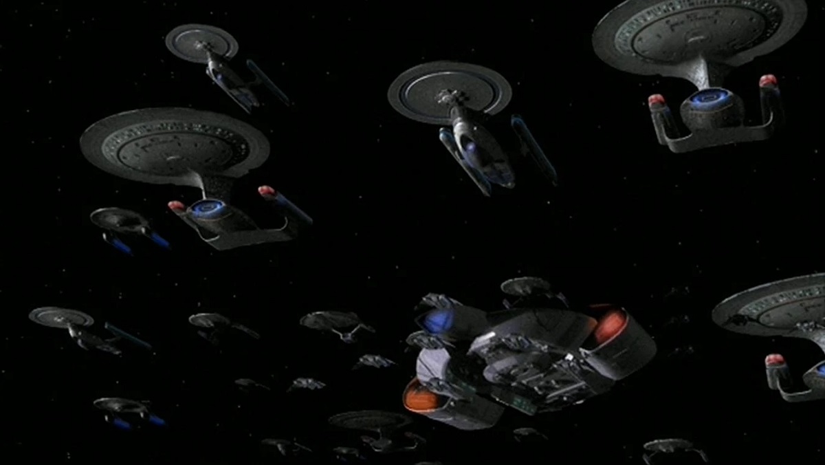 The Starfleet battalion from the Dominion war, from Deep Space Nine.