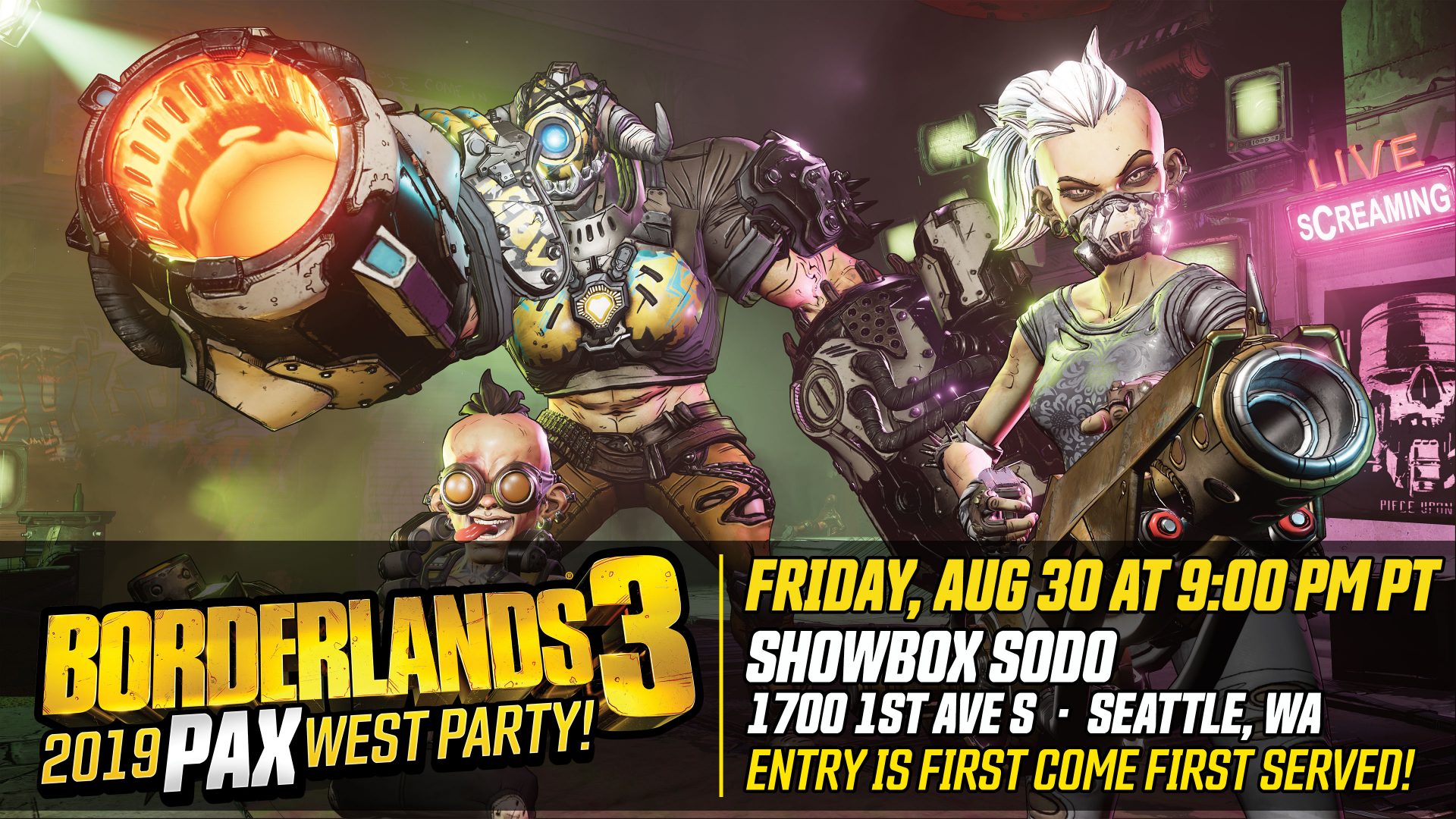 BORDERLANDS 3 Brings the Party to PAX West