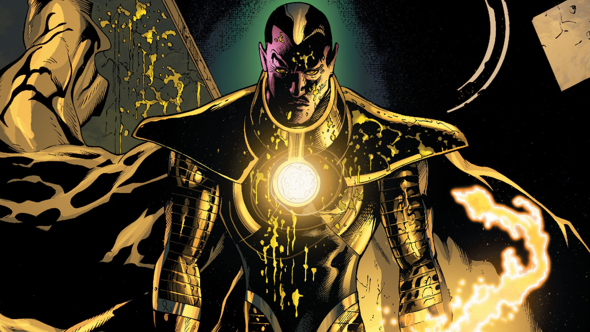 Sinestro was once the greatest Green Lantern, but eventually traded will power for fear and became a major DC villain.