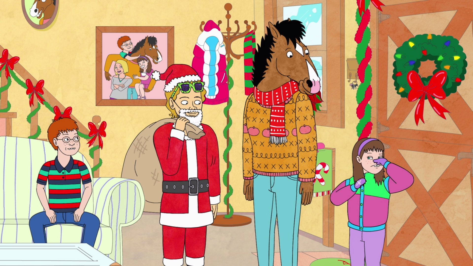 The Bojack Horseman Christmas Special is one of Netflix's many holiday offerings.