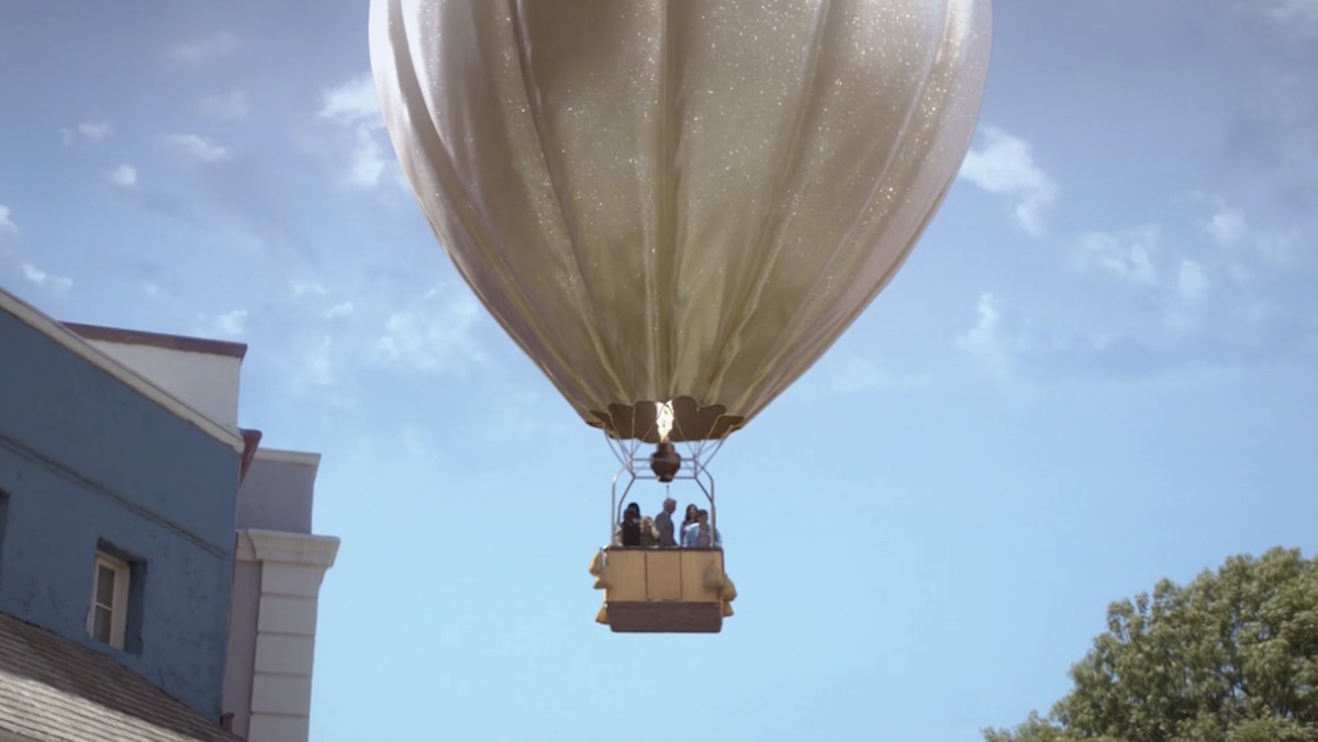 The Brainy Bunch take a hot air balloon to the good place