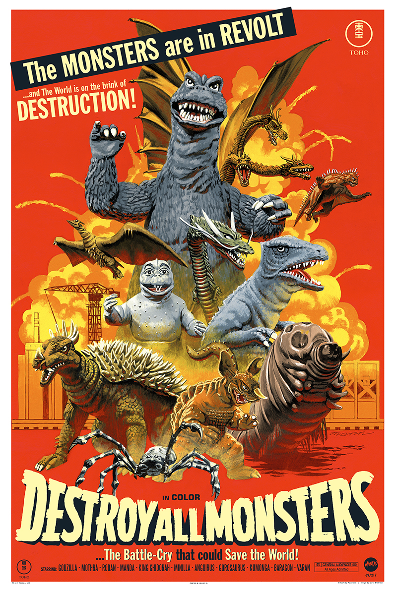 [9am PT Monday 30th] These Mondo GODZILLA Posters Crush (Exclusive)_5