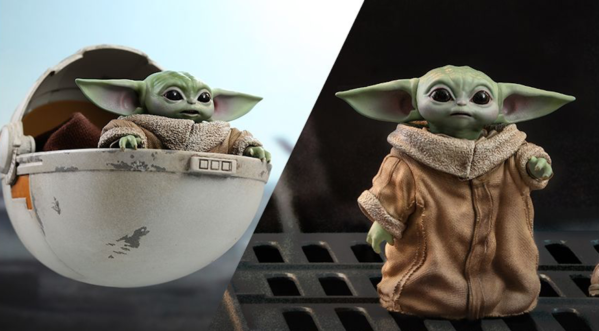 mandalorian and baby yoda action figure