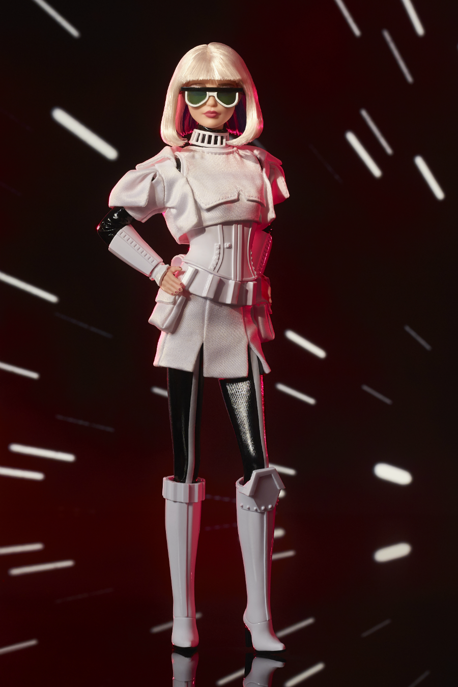 Stormtrooper Barbie from Star Wars.