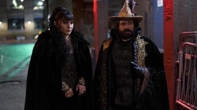 Nadja and Laszlo in What We Do In the Shadows.