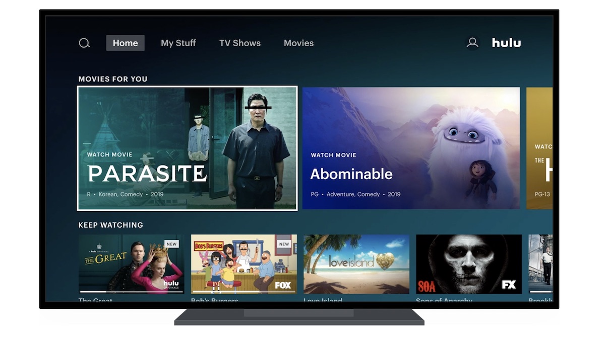 Hulu interface