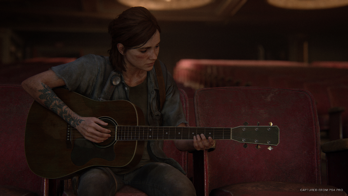 Ellie in The Last of Us Part II