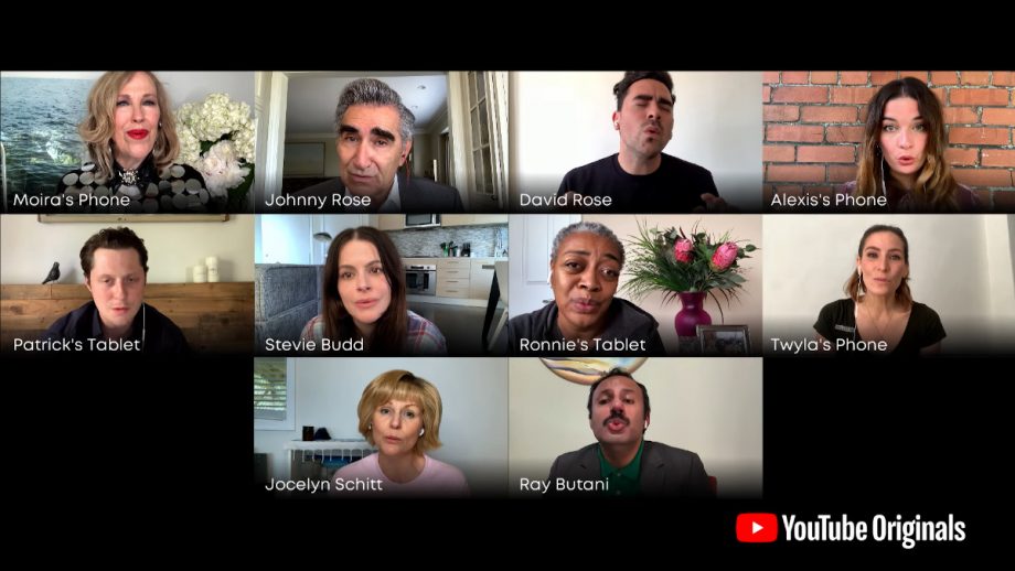 SCHITT'S CREEK Cast and Mariah Carey Sing "Hero" for Teachers Nerdist