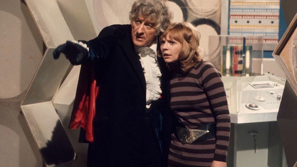 Jon Pertwee and Katy Manning in Doctor Who