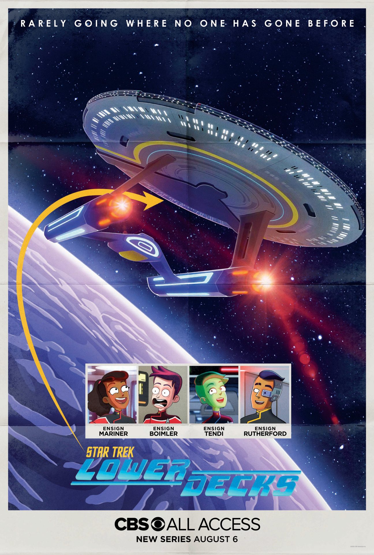 Star Trek: Lower Decks teaser art