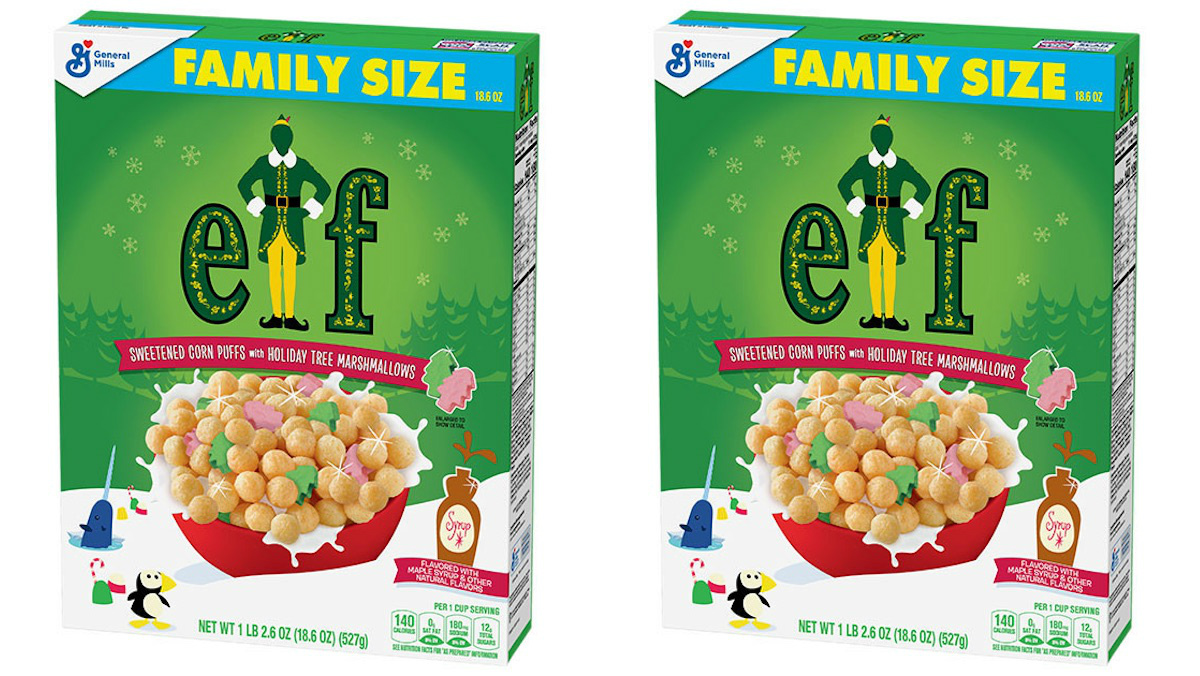 New Maple-Flavored ELF Cereal Will Spread Breakfast Cheer_1