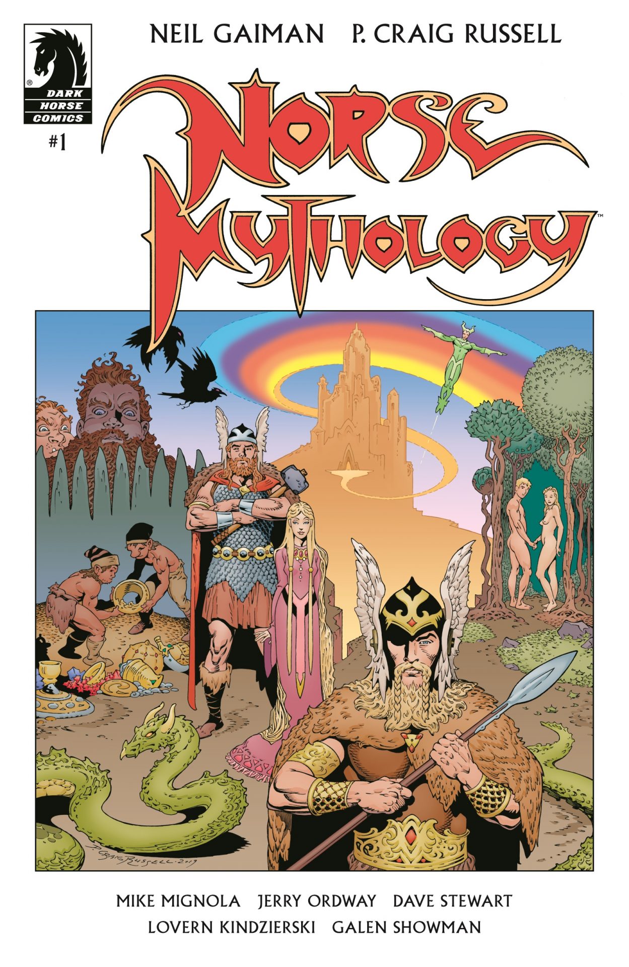 Norse Mythology comic cover