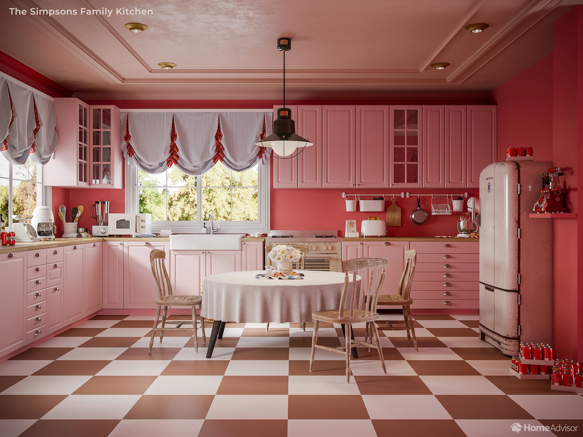 THE SIMPSONS' Rooms Recreated in the Style of Wes Anderson_4