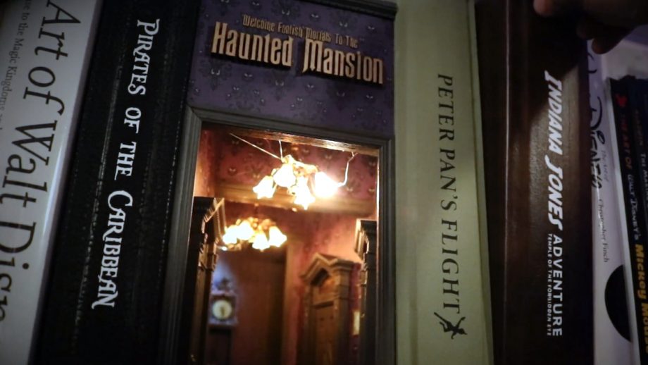 Haunted Mansion Book Nook