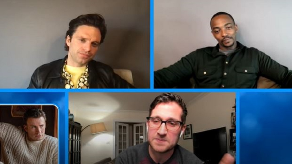 Anthony Mackie and Sebastian Stan answer tough questions on Comedy Central's Stir Crazy.