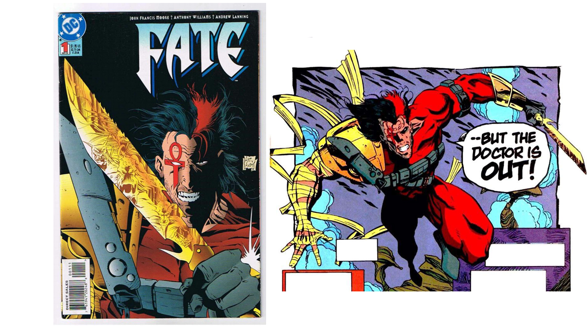 The '90s extreme era saw Fate drop the doctor and become a supernatural vigilante.