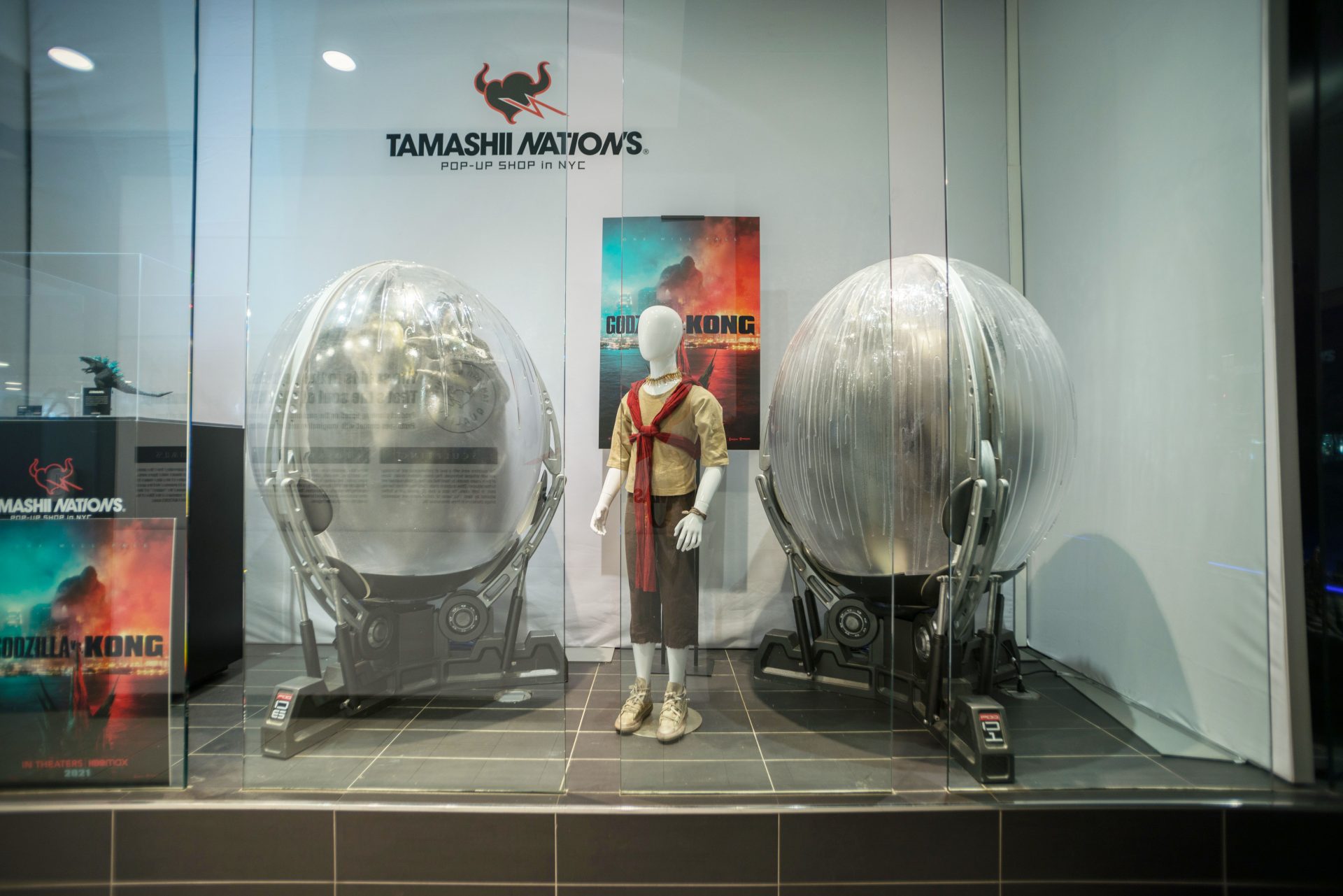 Tamashii Nations PopUp Shop Brings GODZILLA VS. KONG Exhibit to NYC