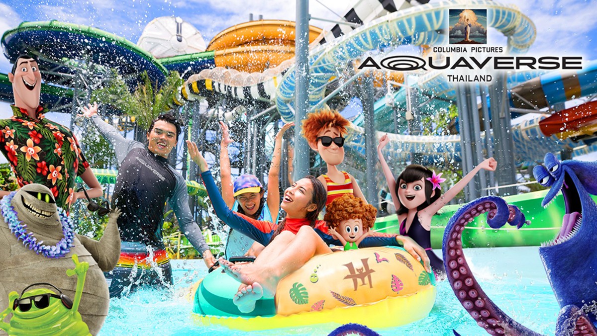 Image for Columbia Pictures’ Aquaverse water park.