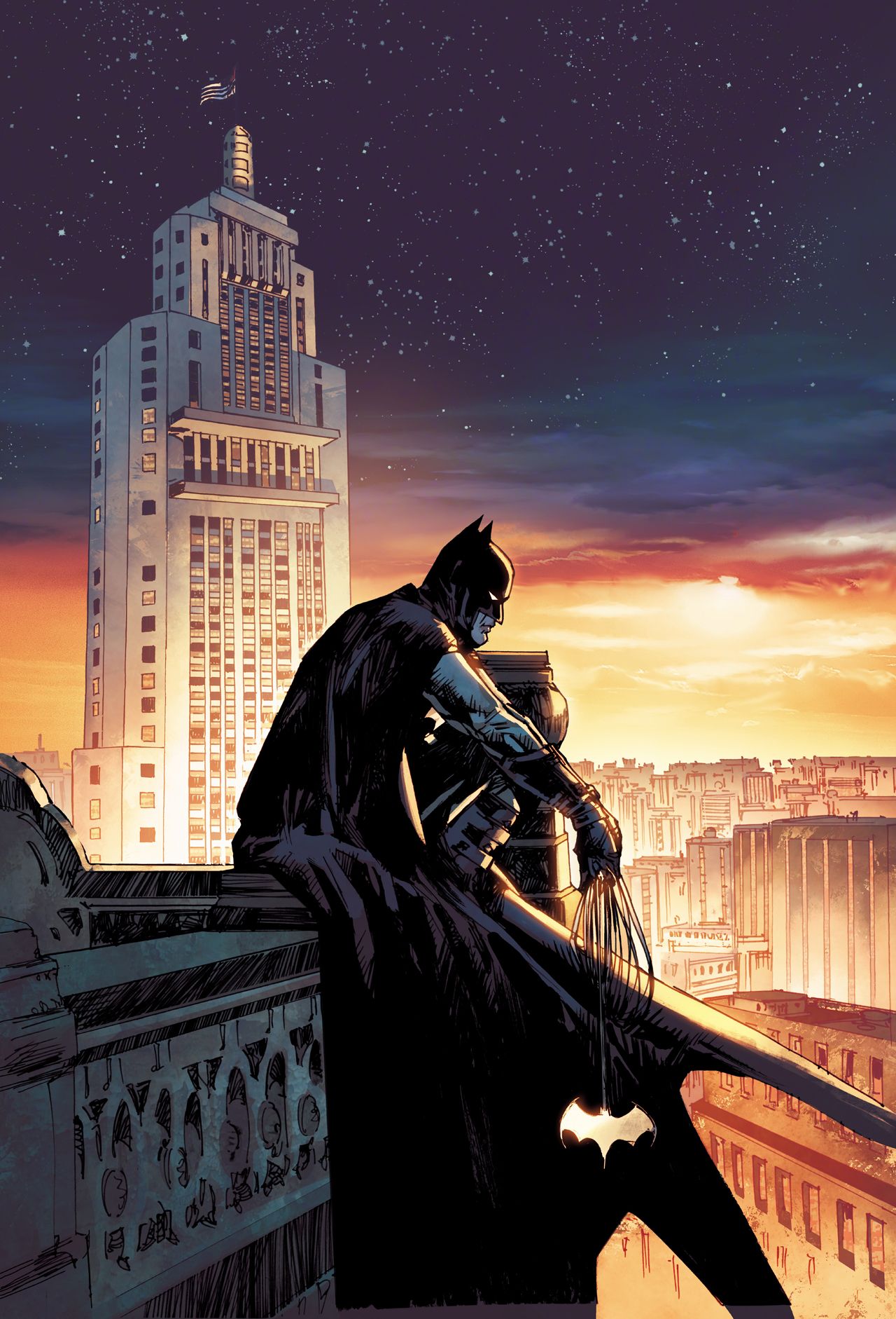 Brazilian cover for Batman: The World OGN.