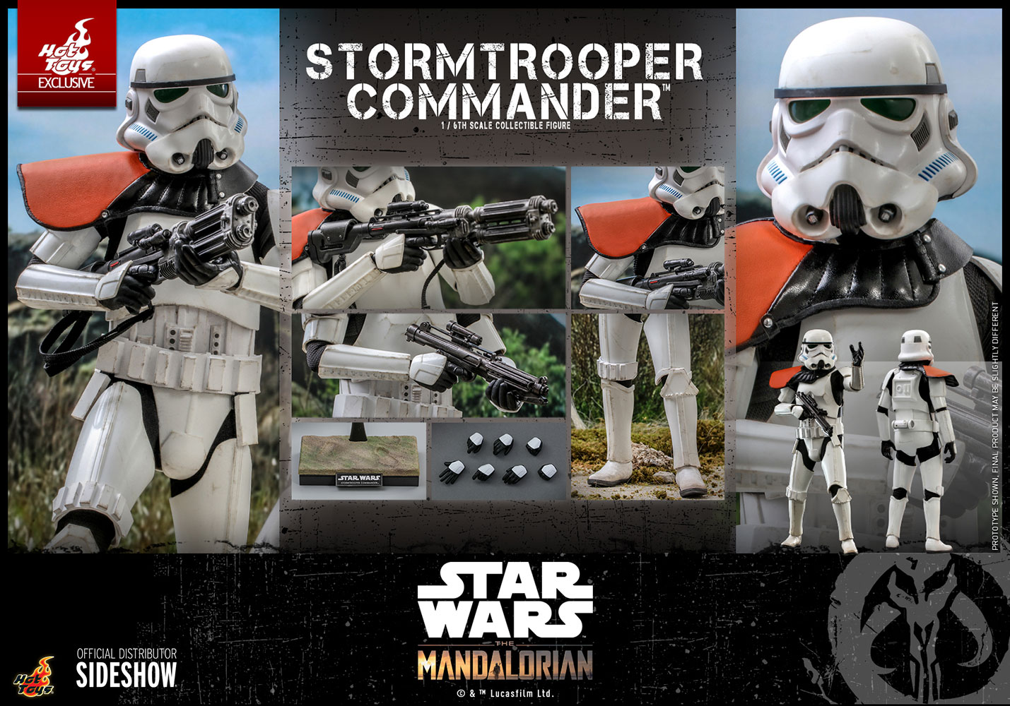 This stormtrooper commander isn't a great shot, but he will look cool on your shelf.