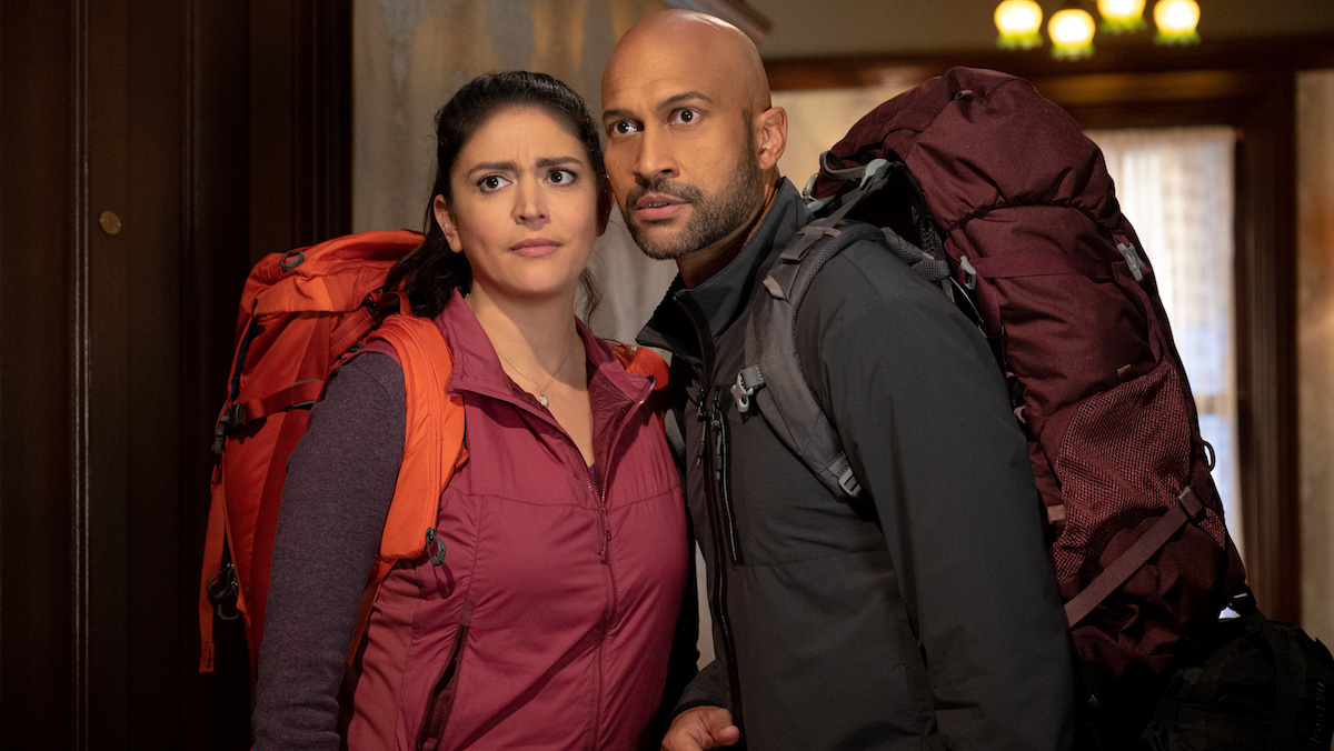 Cecily Strong and Keegan-Michael Key look concerned.