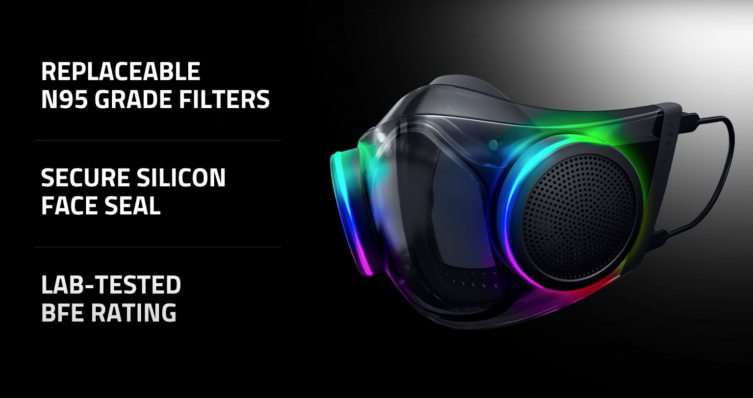 Cyberpunk Face Mask Lets You Breathe Easy and Show Emotions Nerdist