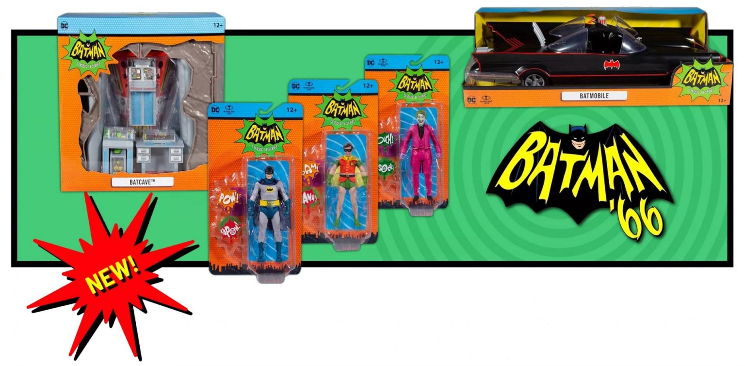 BATMAN '66 Figures from McFarlane Toys Are a Retro Delight Nerdist