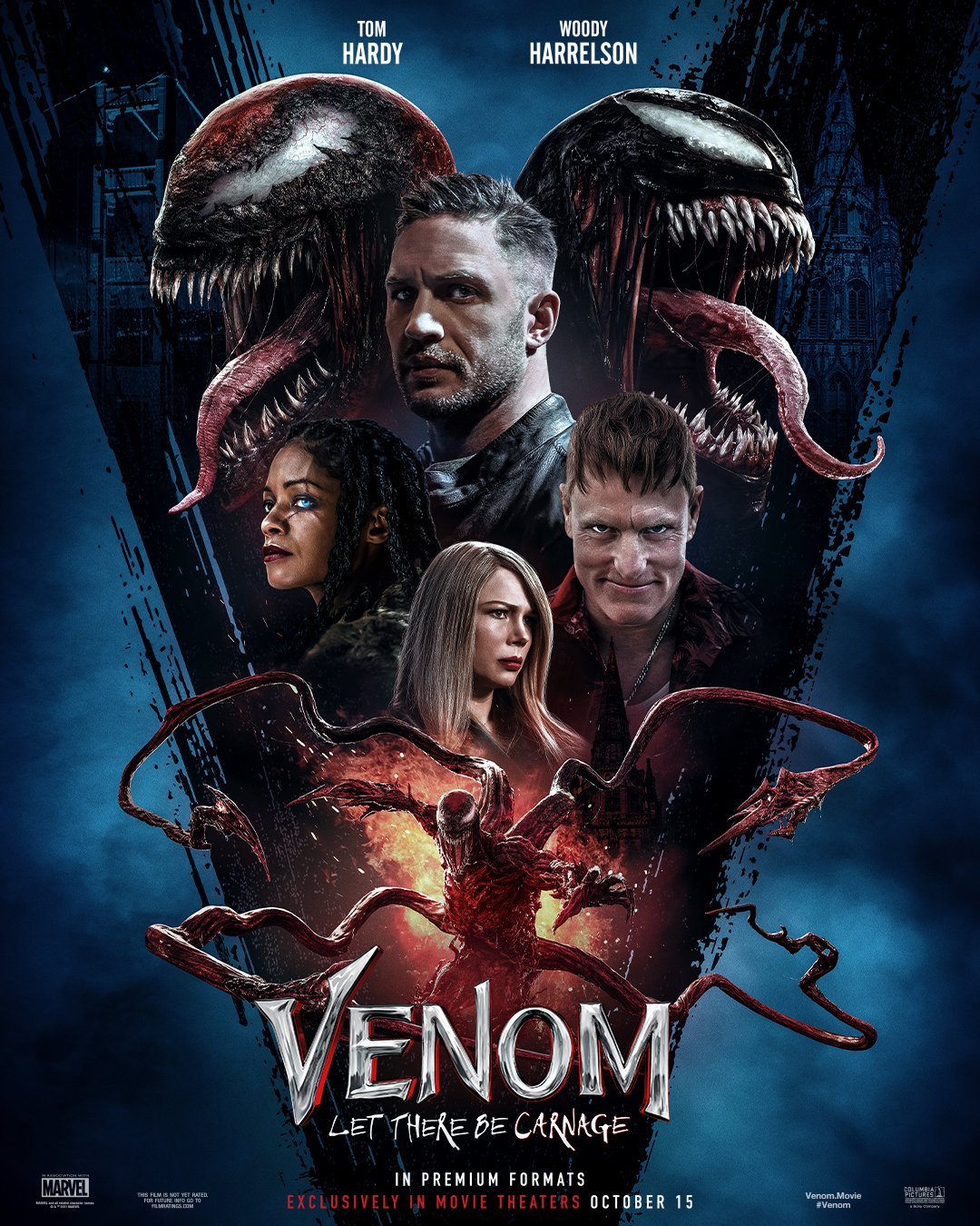 Theatrical poster for Venom Let There Be Carnage