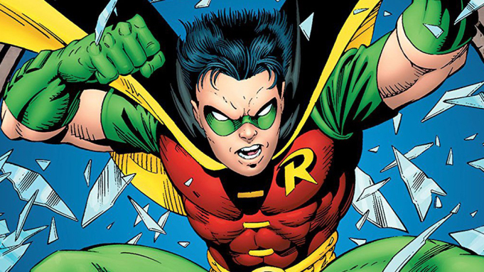 Tim Drake as Robin, in his 1990s costume.