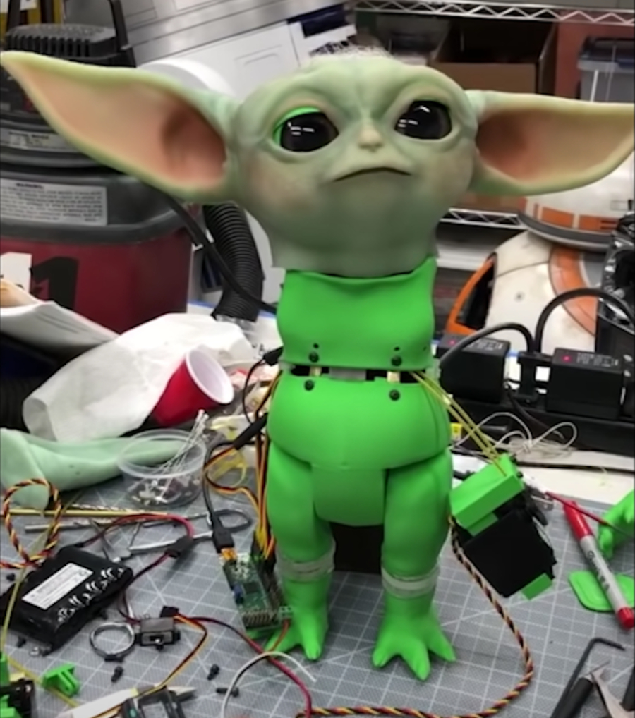 hasbro animatronic grogu