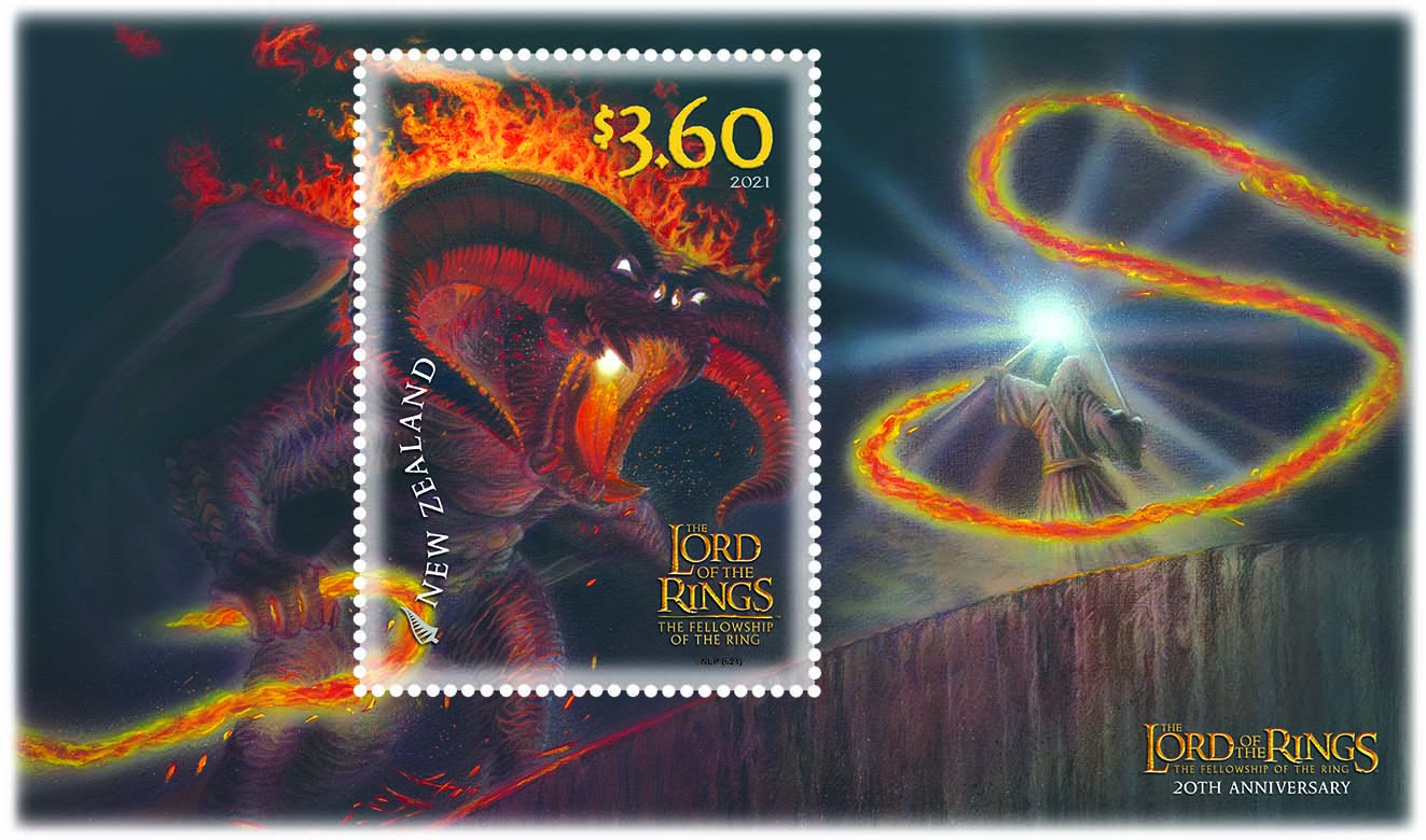 Return of the King NZ Post 20th anniversary collectibles