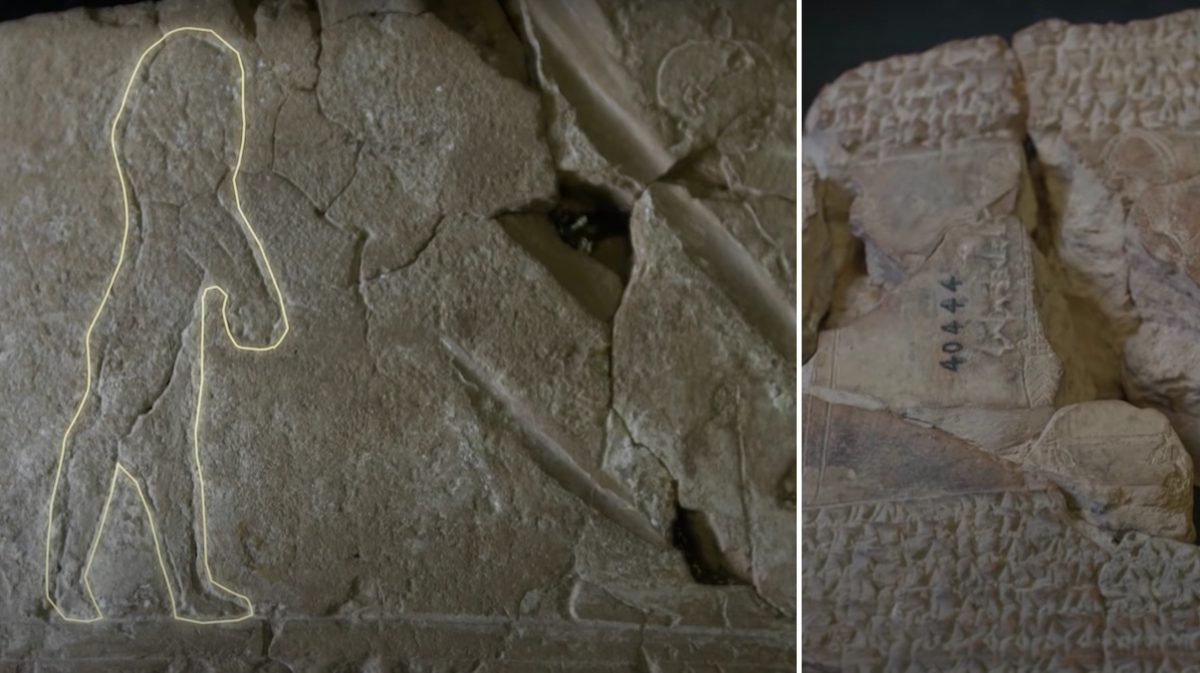 Oldest Known Ghost Drawing Found on 3,500YearOld Tablet Nerdist