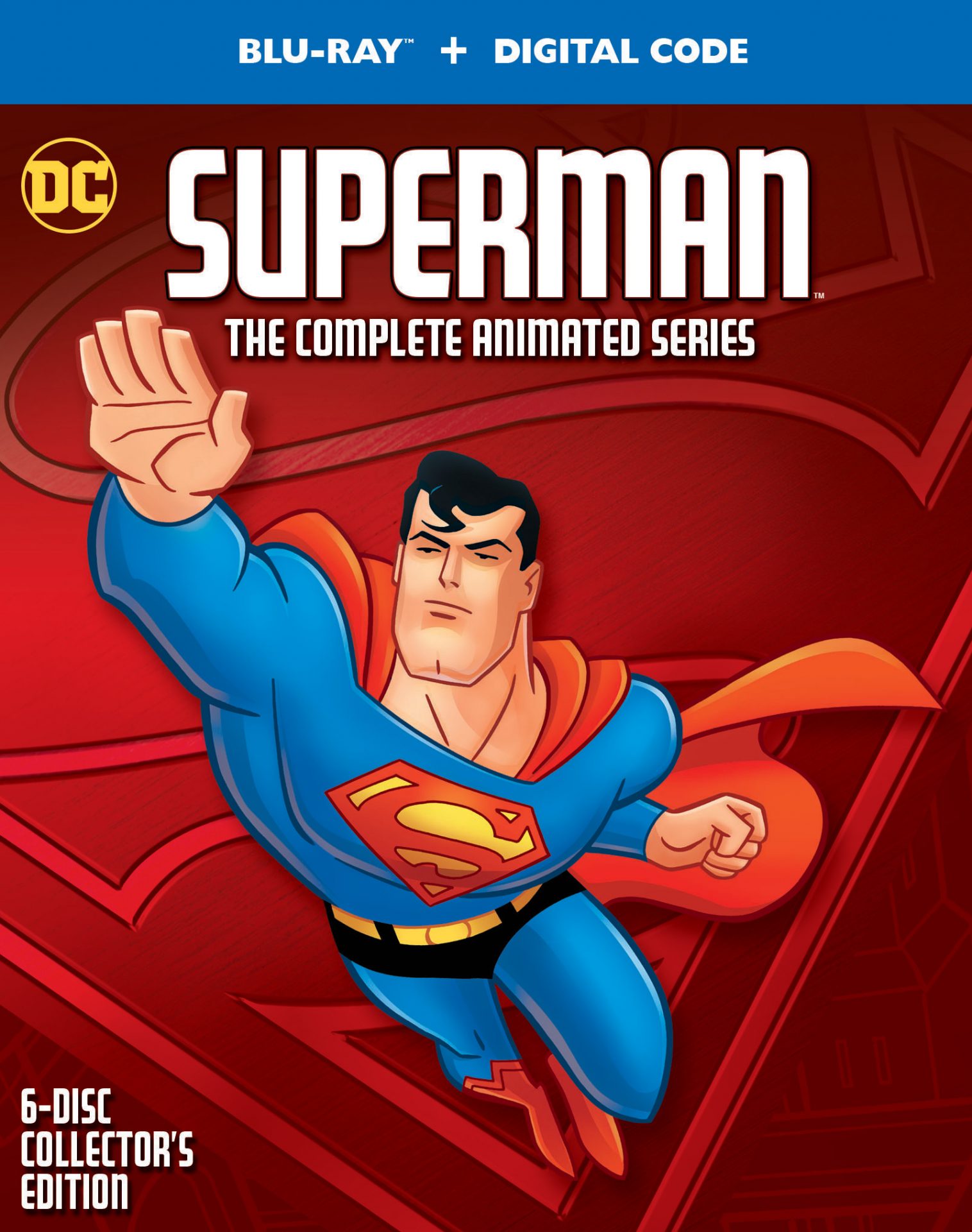 The cover of the Super-Man Blu-ray set