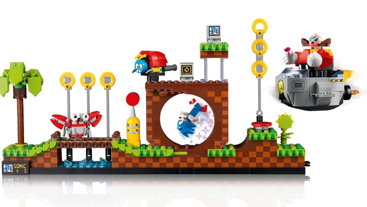 photo of Sonic the Hedgehog LEGO set 