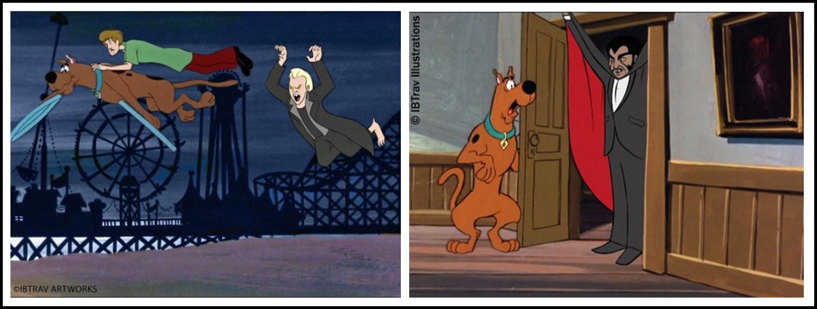 From Lost Boys to Blacula, Scooby and Shaggy have to deal with vampires.