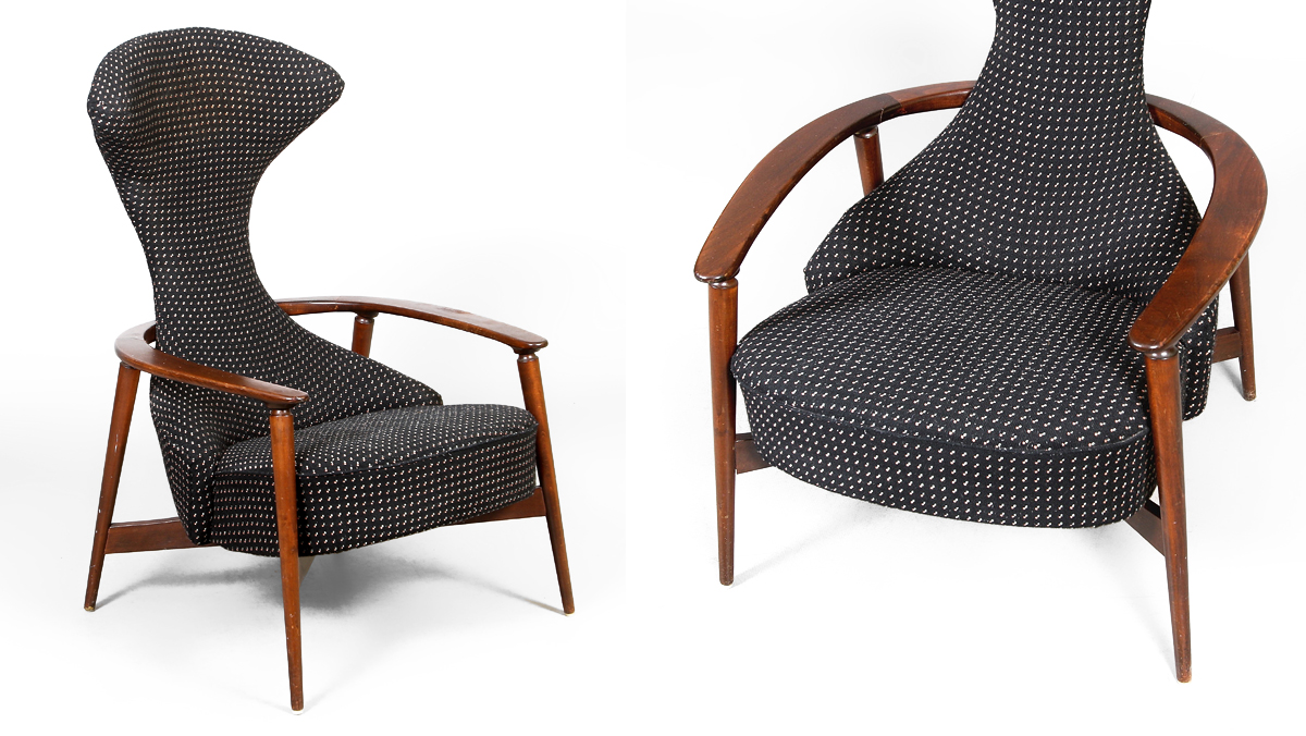 A rare 1959 Cavelli armchair from IKEA which sold for over $16,000 at auction.