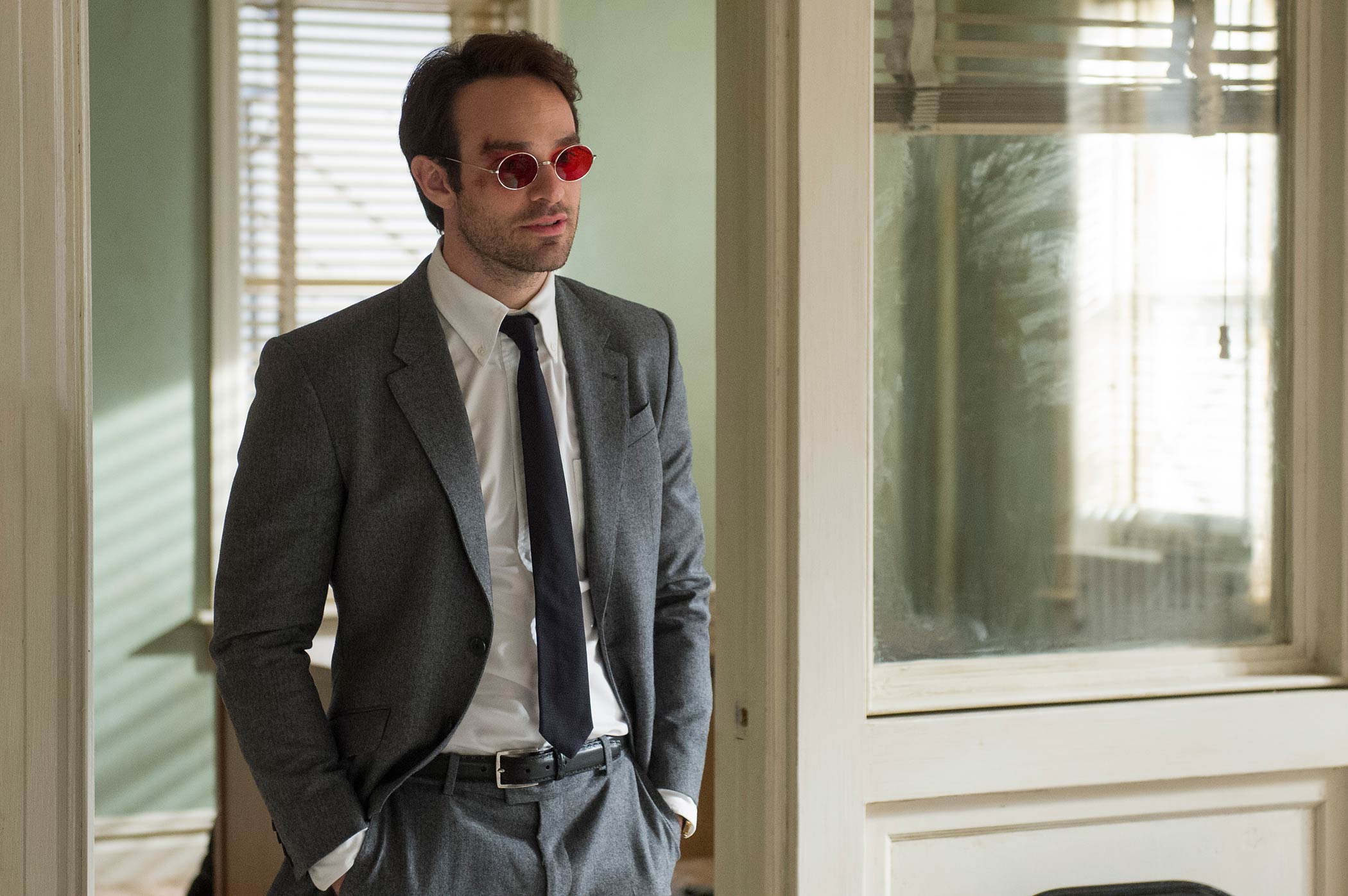 Charlie Cox as Marvel's Matt Murdock, a.k.a. Daredevil.