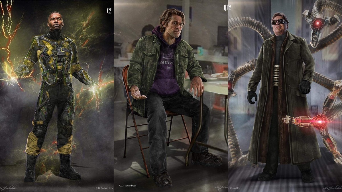 No Way Home Artist Shares Alternate Concepts For Spider Man Villains