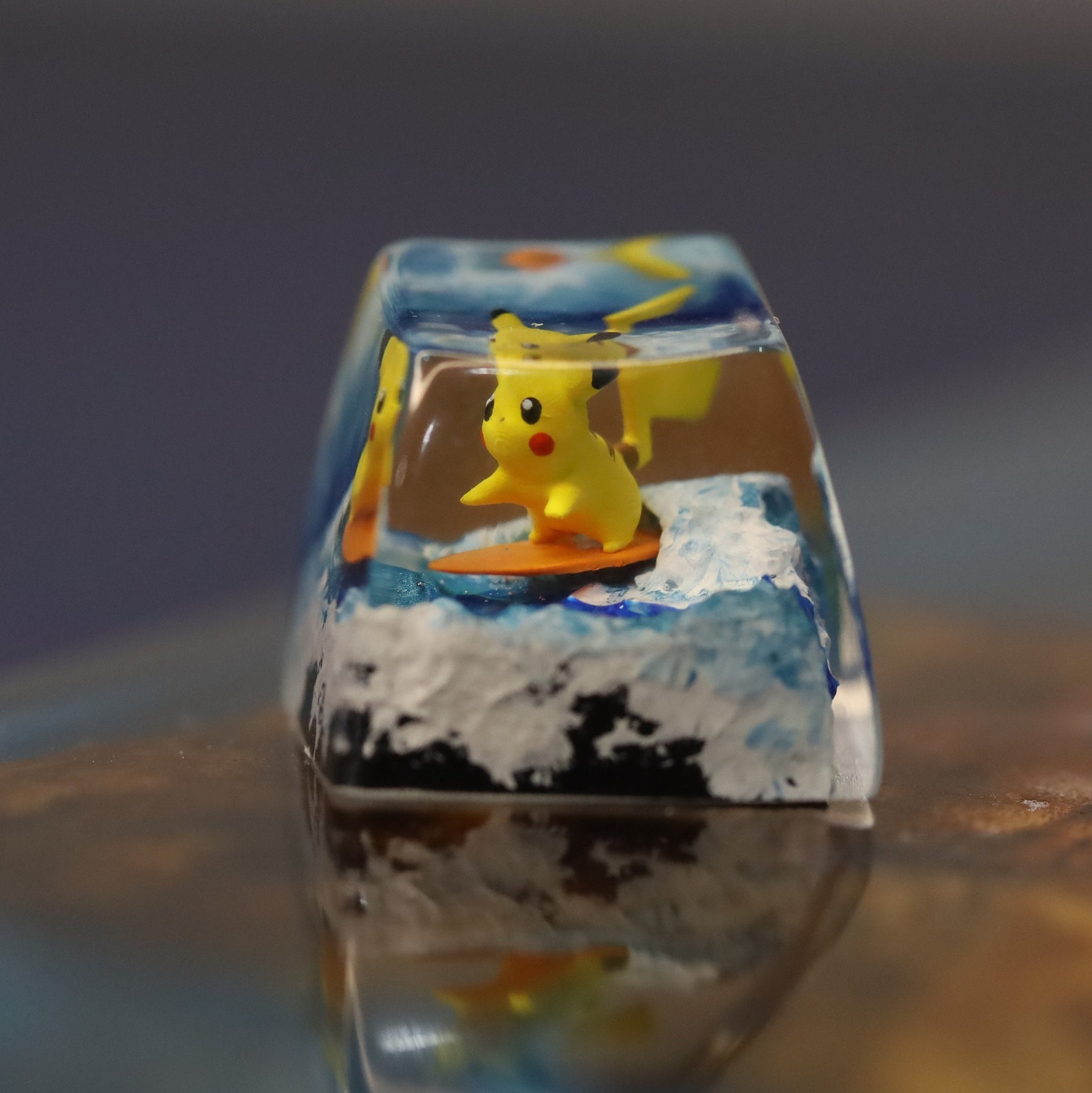 Bulbasaur Artisan Keycap Pokemon ESC Resin Keycap Pokemon, 44% OFF